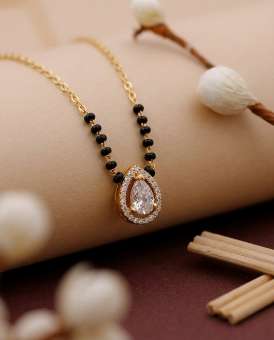 Premium Black Bead Mangalsutra