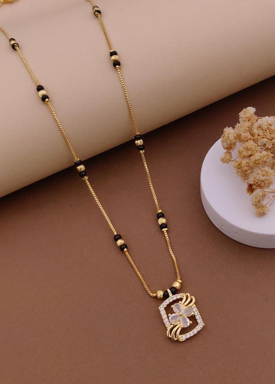 Graceful Gold-Tone Mangalsutra