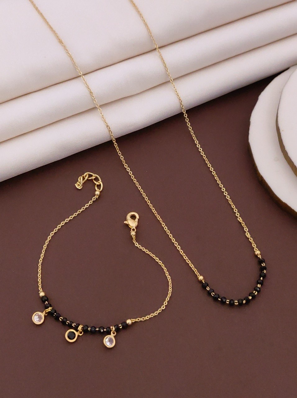 Modern Designer Mangalsutra & Bracelet for Women