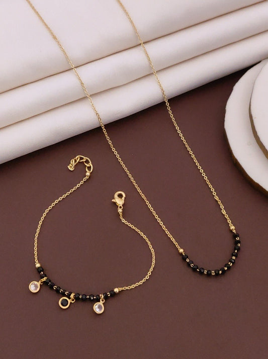 Modern Designer Mangalsutra & Bracelet for Women