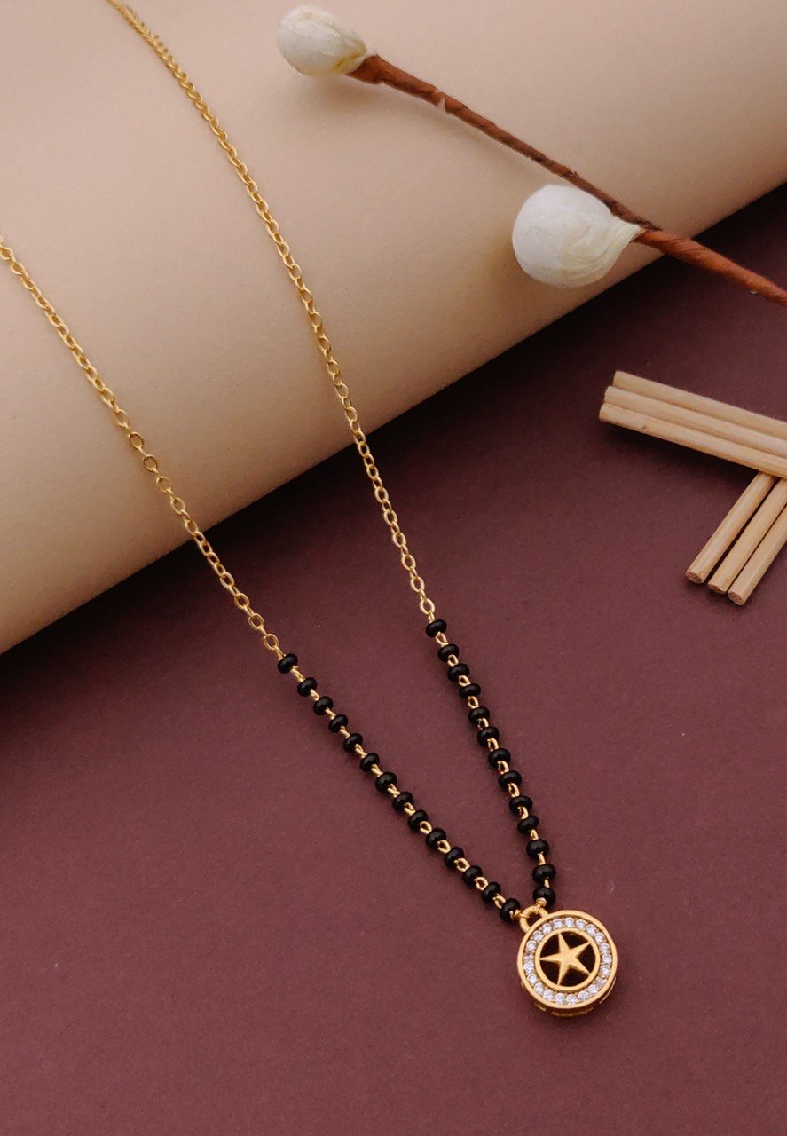 Classic Black Bead Mangalsutra