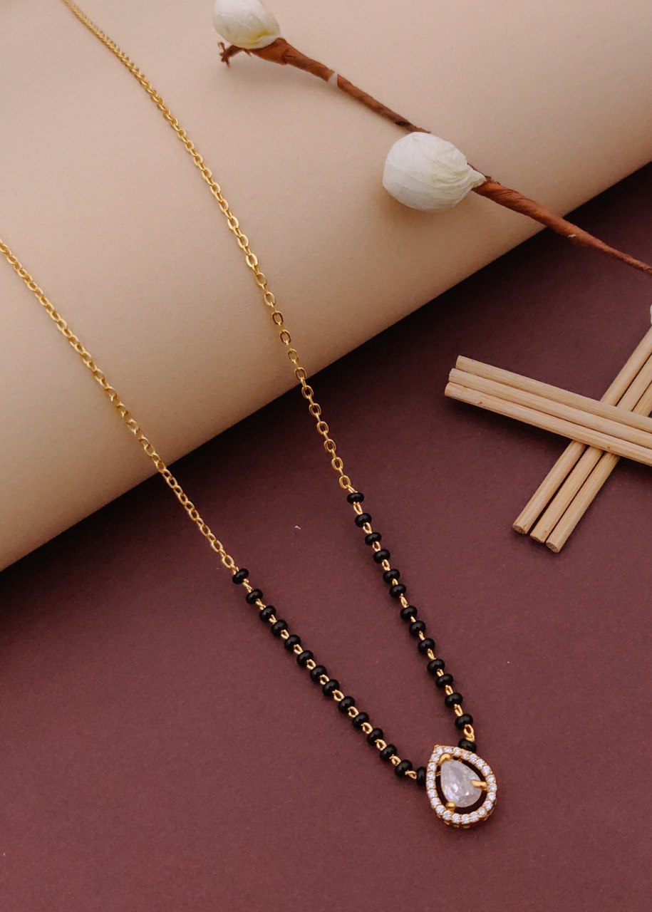 Premium Black Bead Mangalsutra
