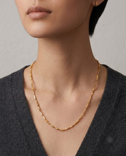 Anti-Tarnish Gold Chain for Women | Waterproof Daily Wear Chain
