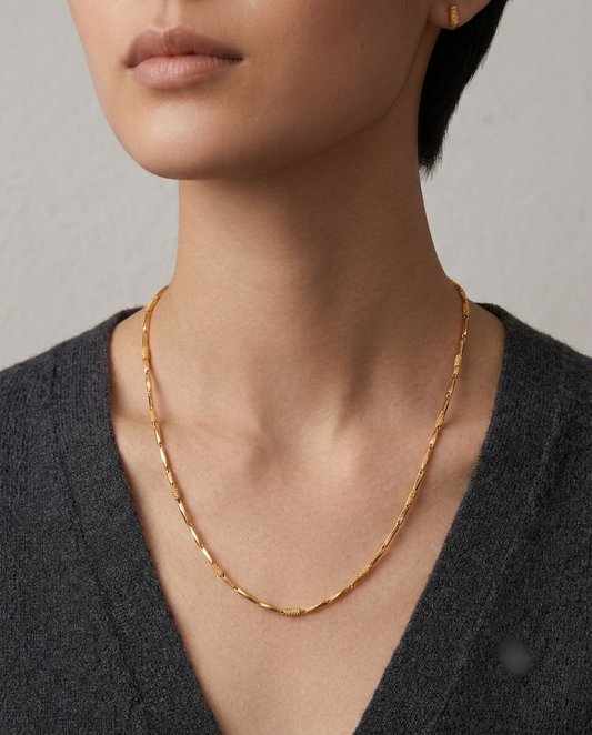 Anti-Tarnish Gold Chain for Women | Waterproof Daily Wear Chain