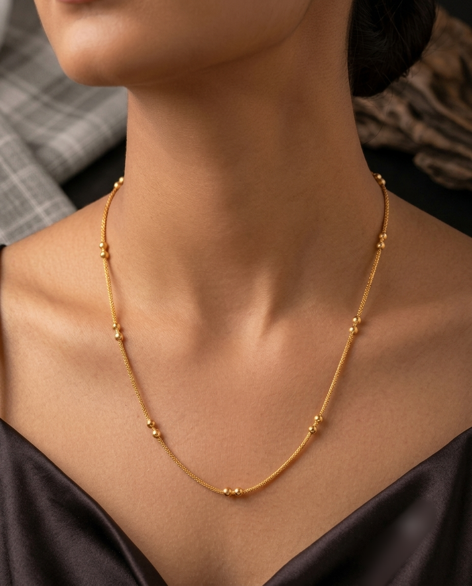 Women’s Anti-Tarnish Gold Chain