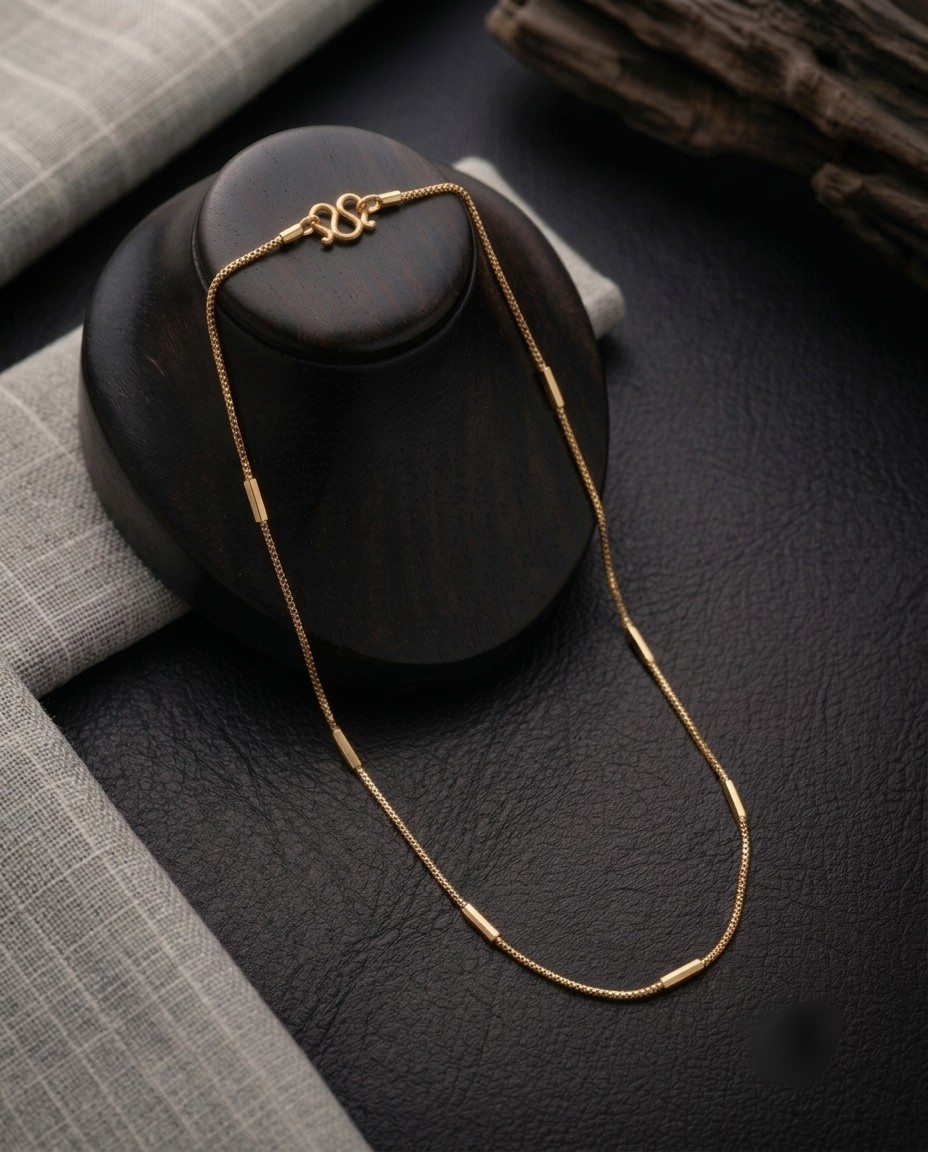 Anti-Tarnish Chain for Women – Gold Finish Infinity