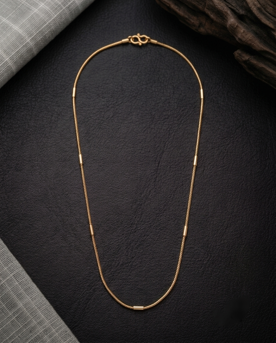 Anti-Tarnish Chain for Women – Gold Finish Infinity