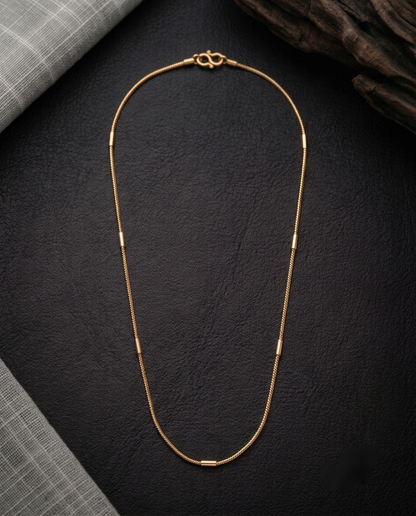 Anti-Tarnish Chain for Women – Gold Finish Infinity