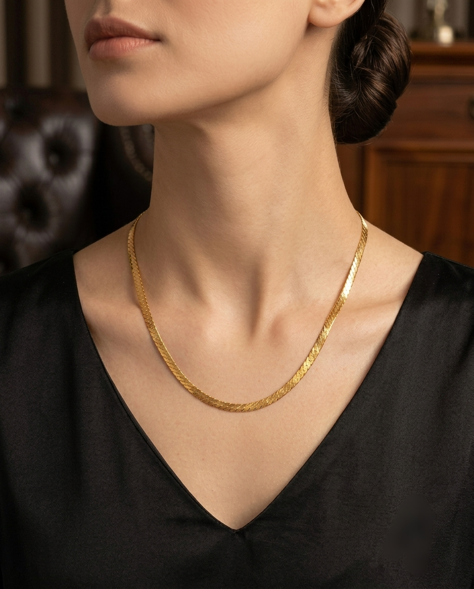 Trendy Infinity Gold Chain for Women