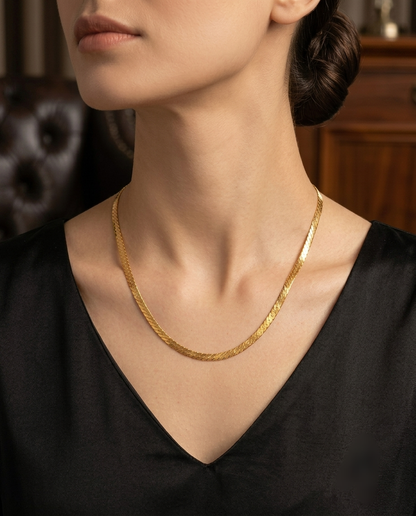 Trendy Infinity Gold Chain for Women