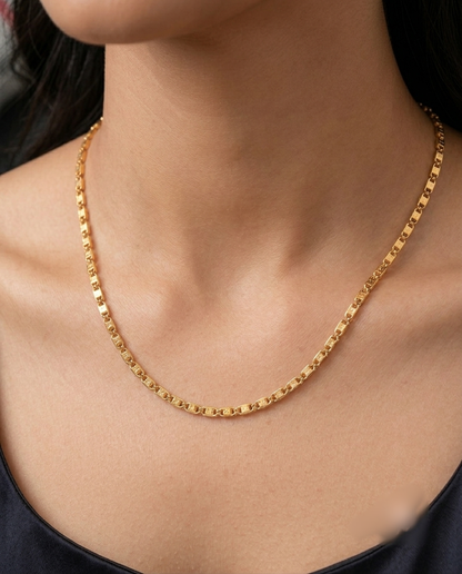 Women’s Gold Finish Infinity Chain – Anti-Tarnish