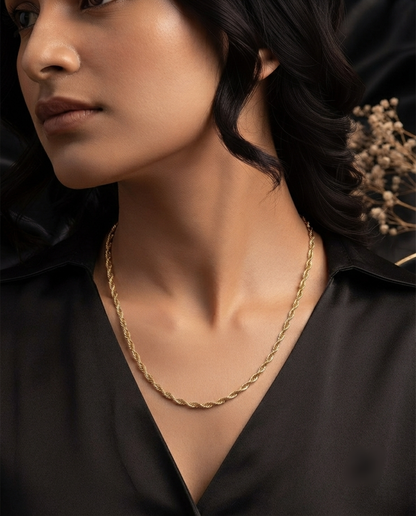 Anti-Tarnish Gold Chain for Women – Infinity Design