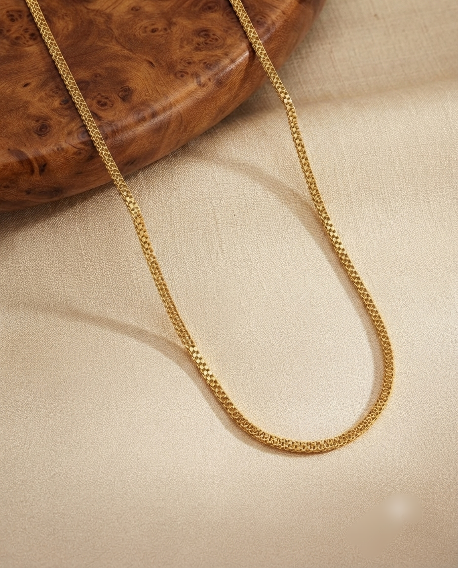 Women’s Anti-Tarnish Gold Chain – Infinity Style