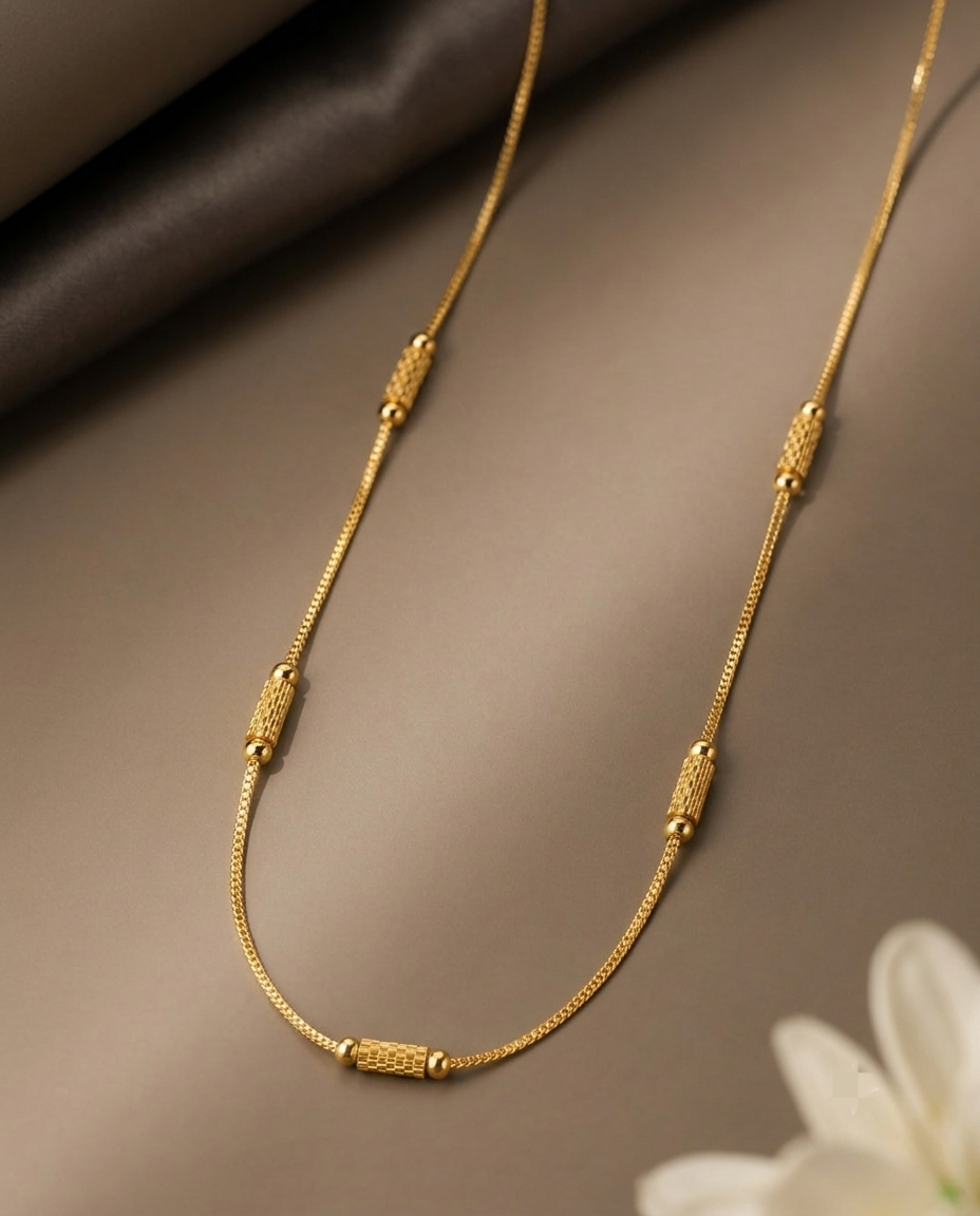 Daily Wear Anti-Tarnish Gold Chain for Women