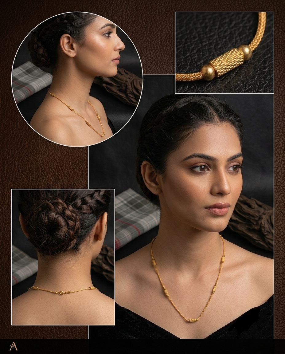 Daily Wear Anti-Tarnish Gold Chain for Women