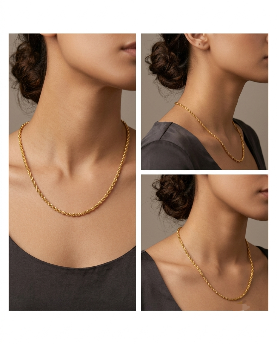 Stylish Anti-Tarnish Infinity Chain for Women