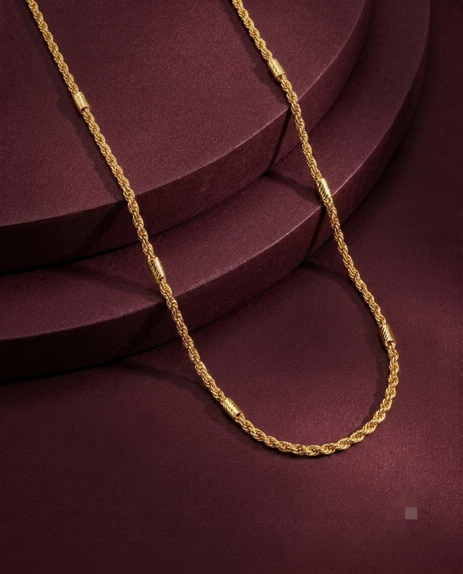 Anti-Tarnish Gold Chain for Women – Infinity Design