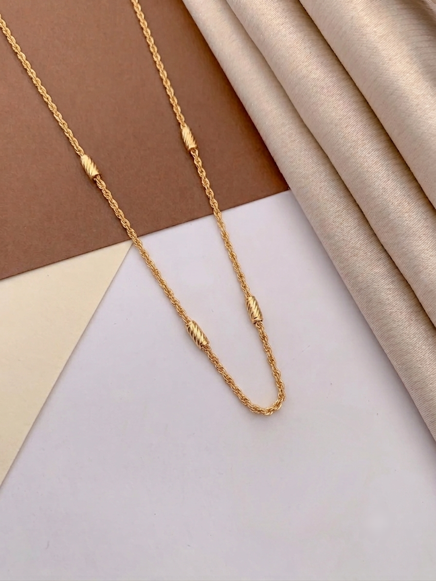 Anti-Tarnish Gold Chain for Women – Infinity Design