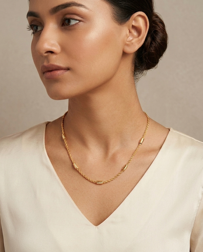 Anti-Tarnish Gold Chain for Women – Infinity Design