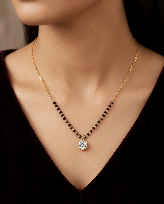 Black Bead Beauty Mangalsutra