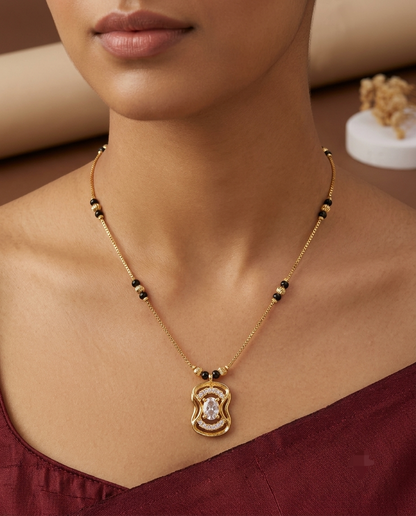 Classic Gold-Plated Mangalsutra