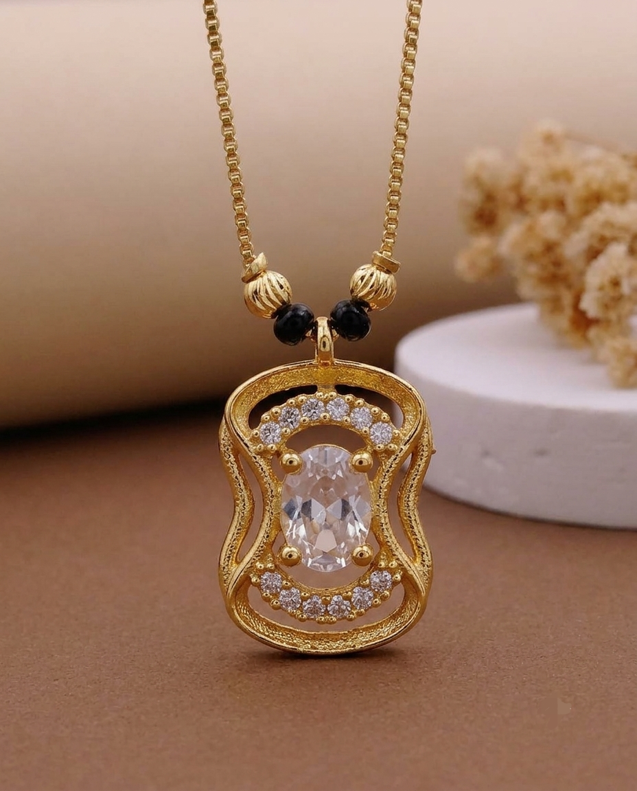 Classic Gold-Plated Mangalsutra