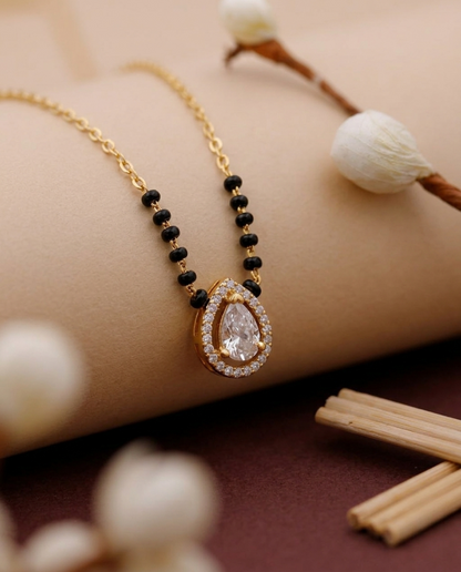 Premium Black Bead Mangalsutra